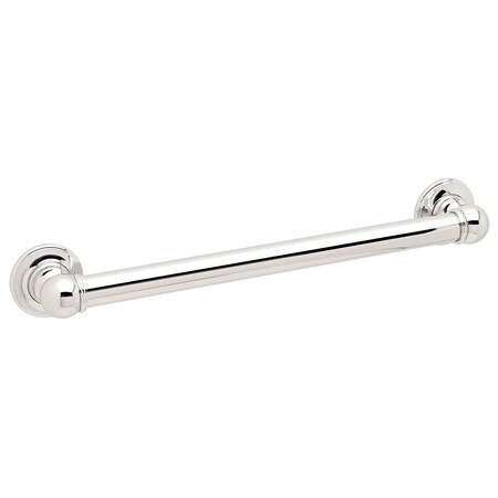 Ginger 29 L, Columnar, 18" Grab Bar in Polished Chrome, Polished Chrome 4562/PC